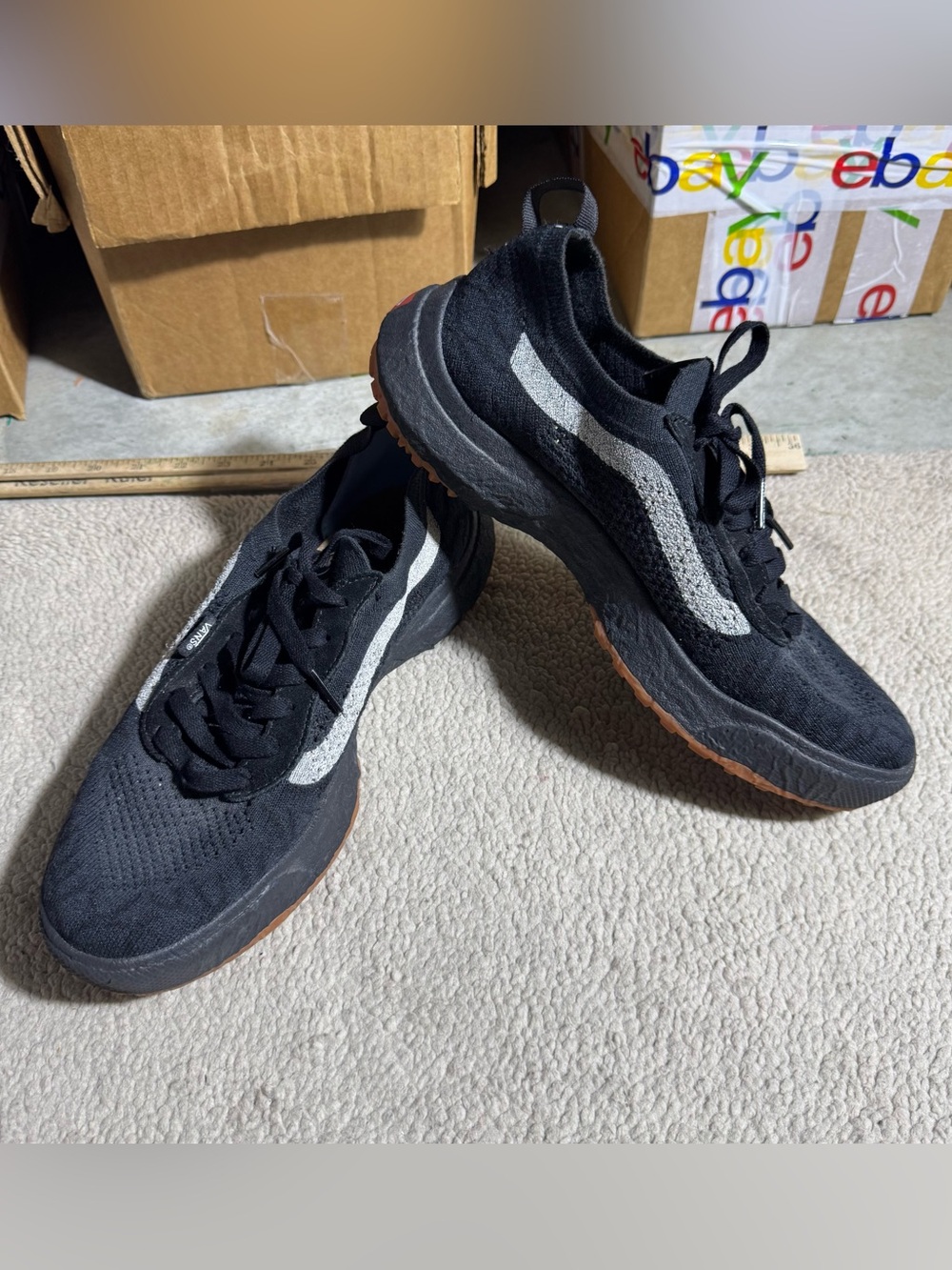 Vans Shoes Mens 8.5 (Womens 10) UltraRange V3 Ecocush Ecowaffle Lace Up Outdoor - Picture 4 of 13